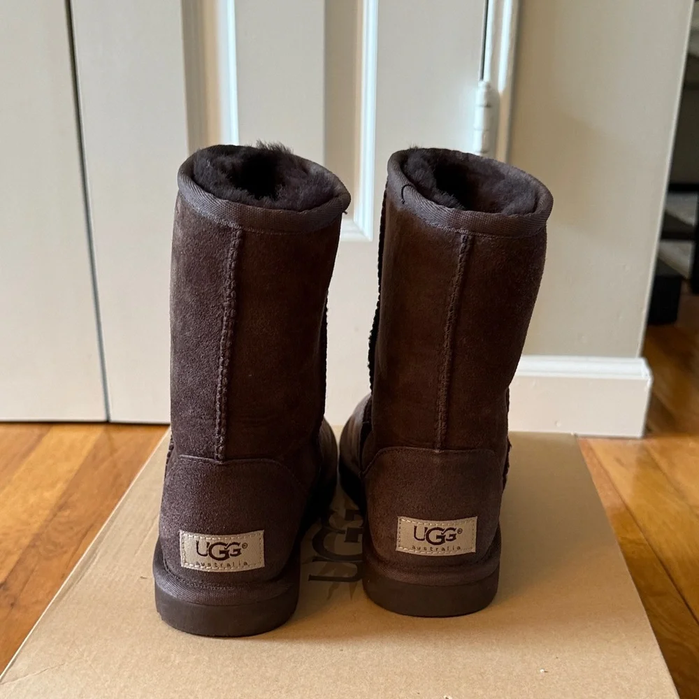 UGG Classic Chocolate Brown Boots - like new!!!